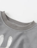 Rabbit Printed Long Sleeve Sweatshirt - Mini Taylor